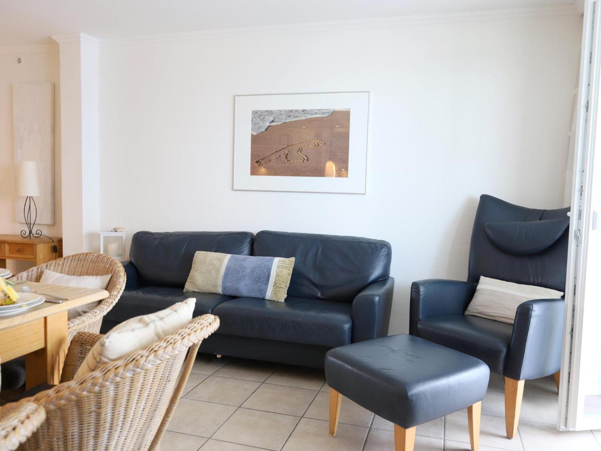 Strandnahe Ferienwohnung, Zentral Gelegen, Wlan Und Balkon, Andreas Dirks-Str. 1 韦斯特兰 外观 照片