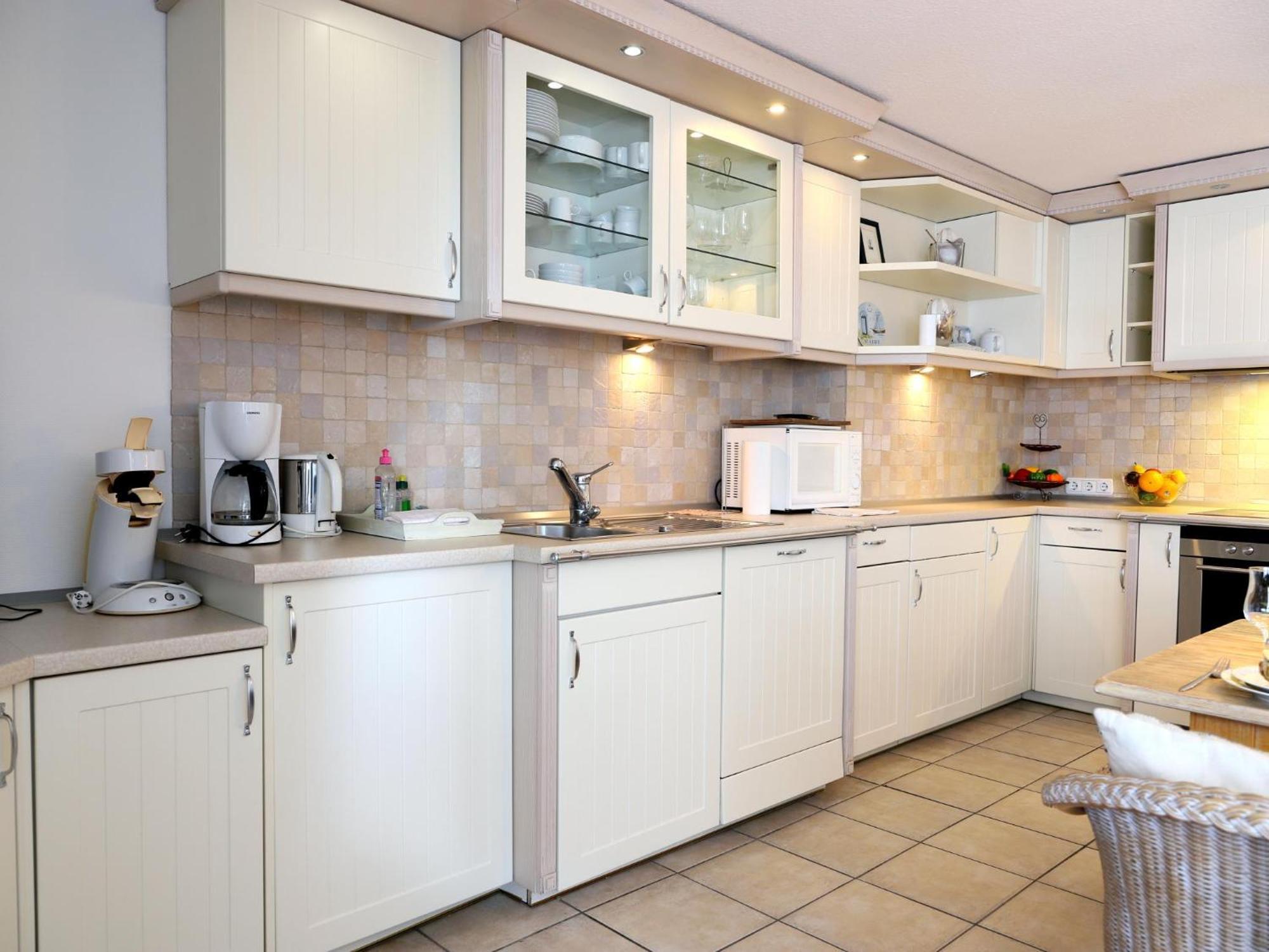 Strandnahe Ferienwohnung, Zentral Gelegen, Wlan Und Balkon, Andreas Dirks-Str. 1 韦斯特兰 外观 照片