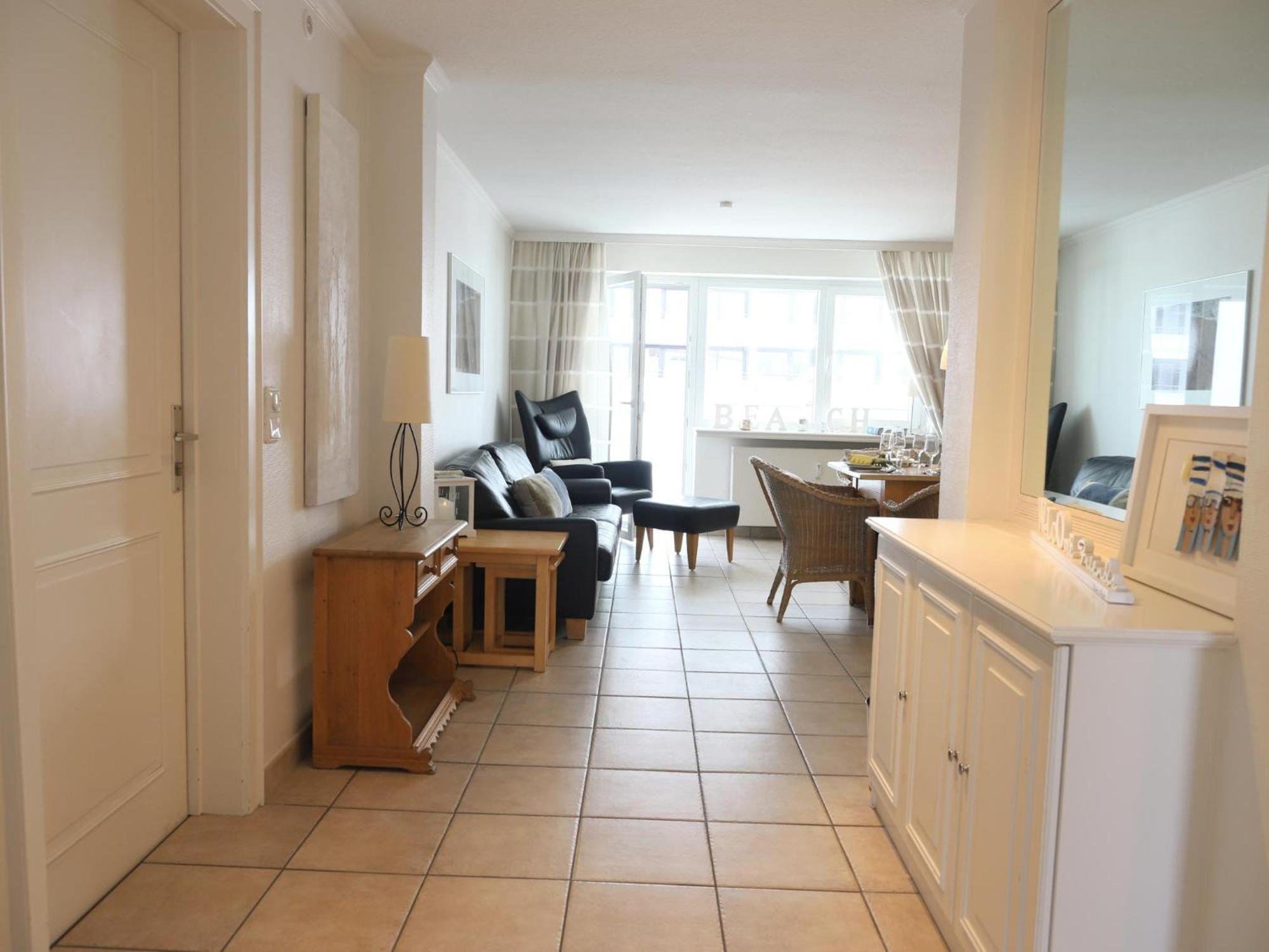 Strandnahe Ferienwohnung, Zentral Gelegen, Wlan Und Balkon, Andreas Dirks-Str. 1 韦斯特兰 外观 照片